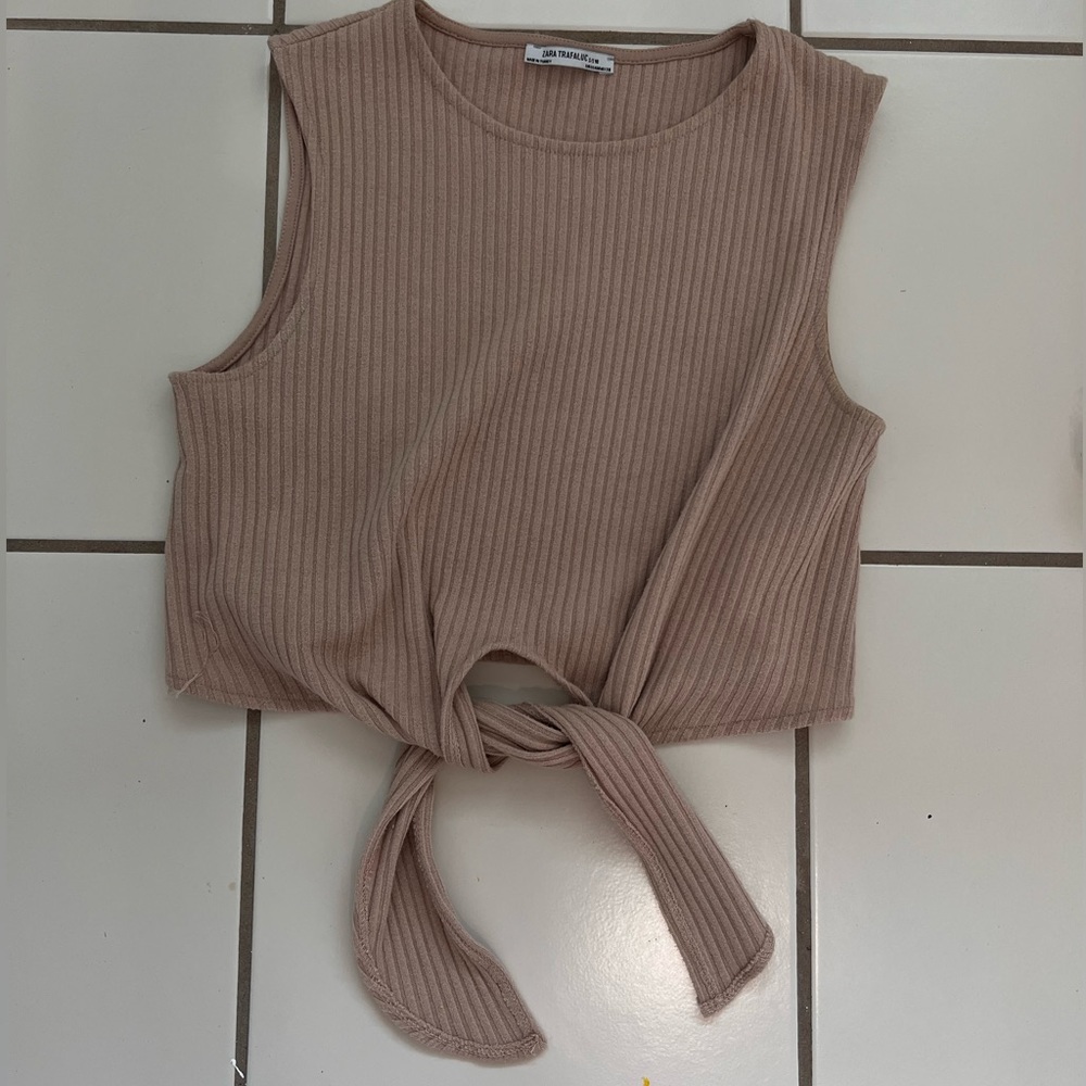 Zara Tie Up Top
